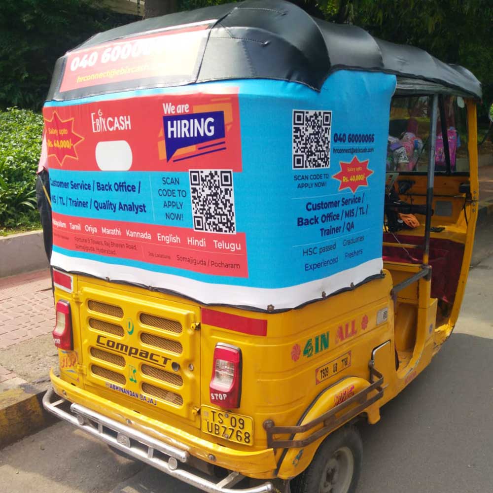 Auto Rickshaw Branding Agency In Mumbai,Media Advertising Agency, Market Research Agency